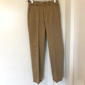 Crewcuts Sz 12 Straight Fit Boys Adjustable Waist Khaki Chino Pants